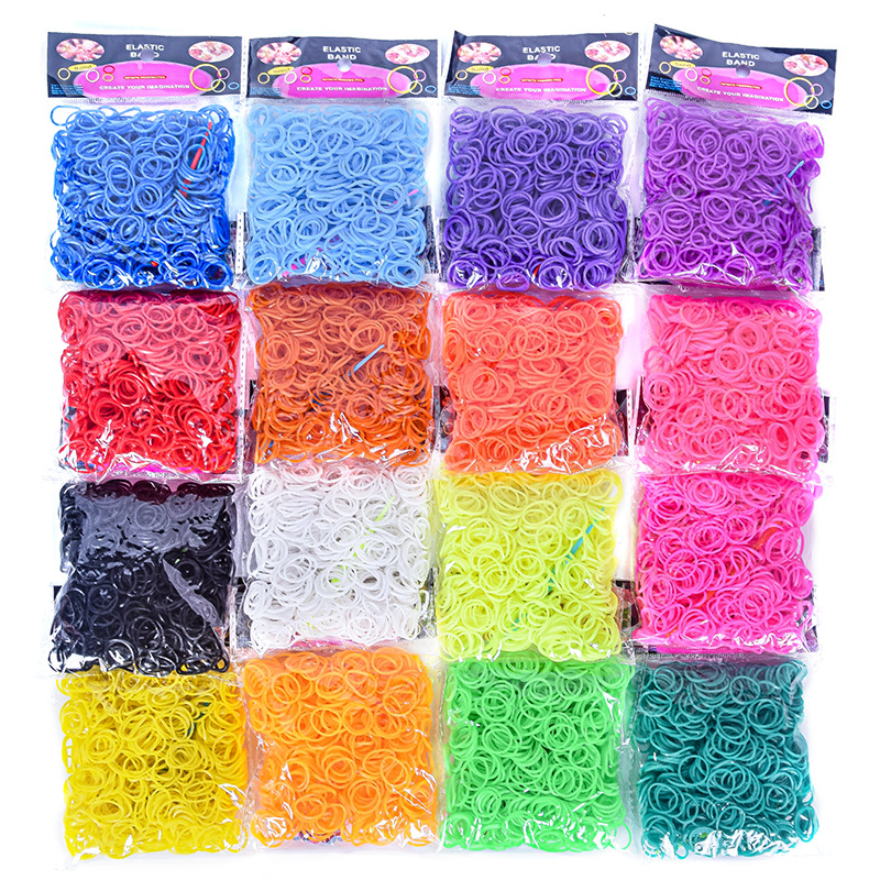 600 pieces Colorful Rubber Ban - огляд і ціна Jewelry Making Degree