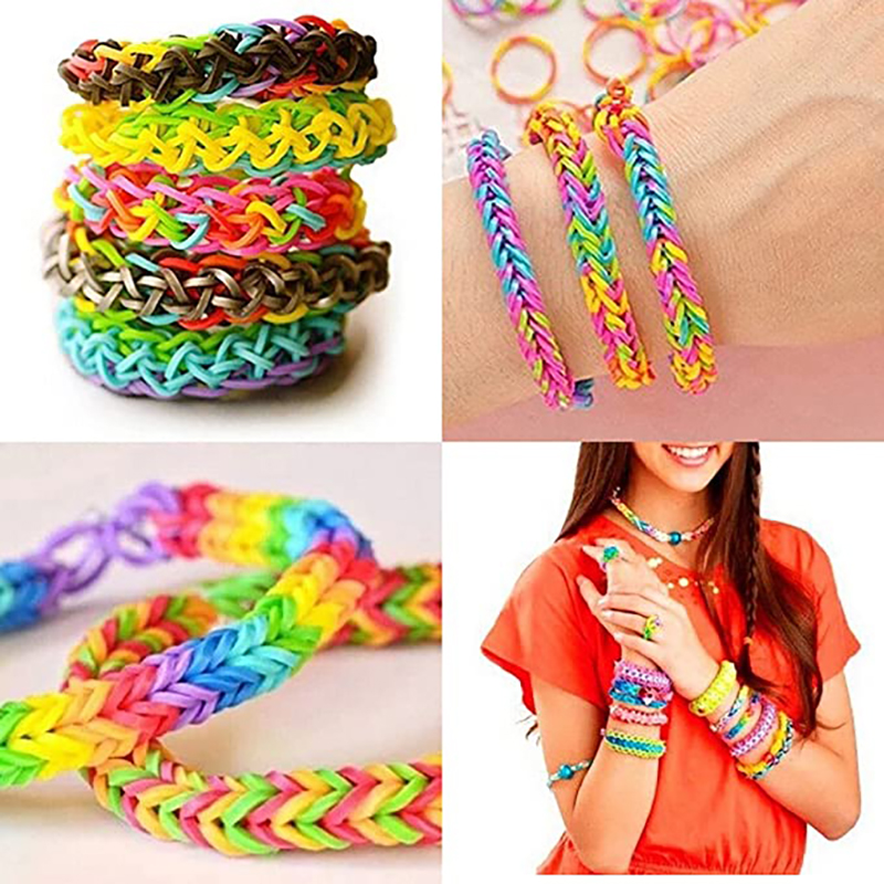 600 pieces Colorful Rubber Ban - огляд і ціна Jewelry Making Degree