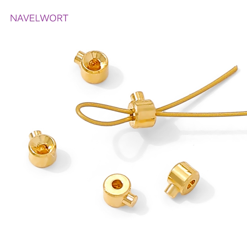 18K Gold Plated Round Crimp En - огляд і ціна Jewelry Making Light