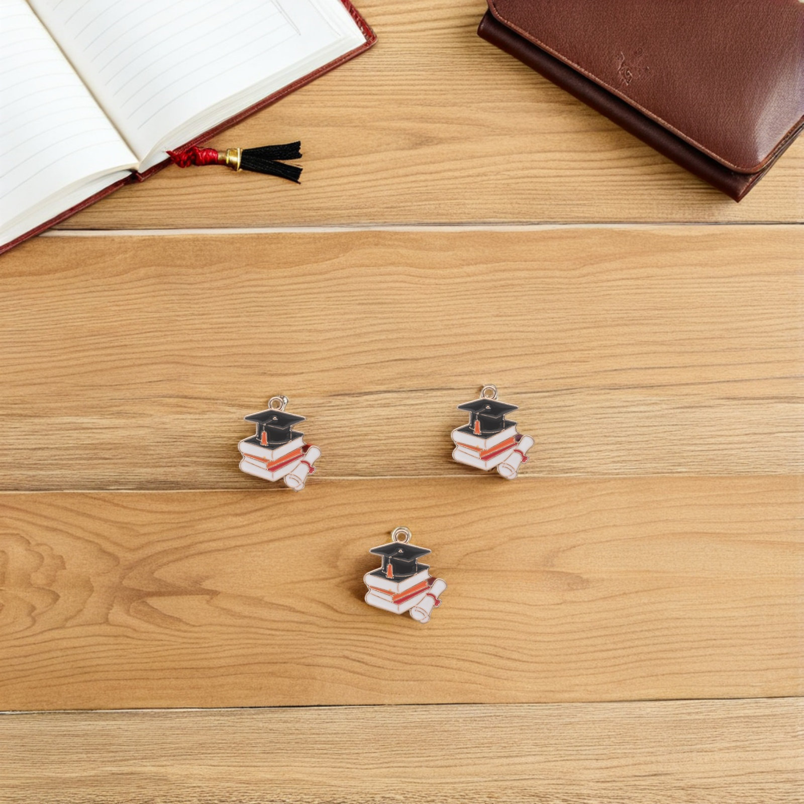 50Pcs Alloy Graduation Cap Cha - огляд і ціна Jewelry Making Diploma
