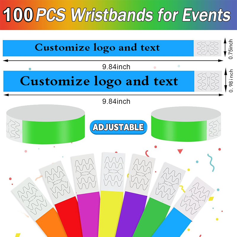 Custom Wristband Paper Tickets - огляд і ціна Making Custom Jewelry