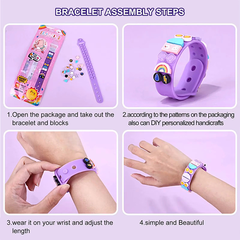6Pcs/set Kids Building Blocks  - огляд і ціна Jewelry Making Set