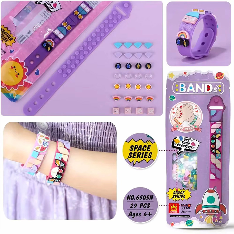 6Pcs/set Kids Building Blocks  - огляд і ціна Jewelry Making Set