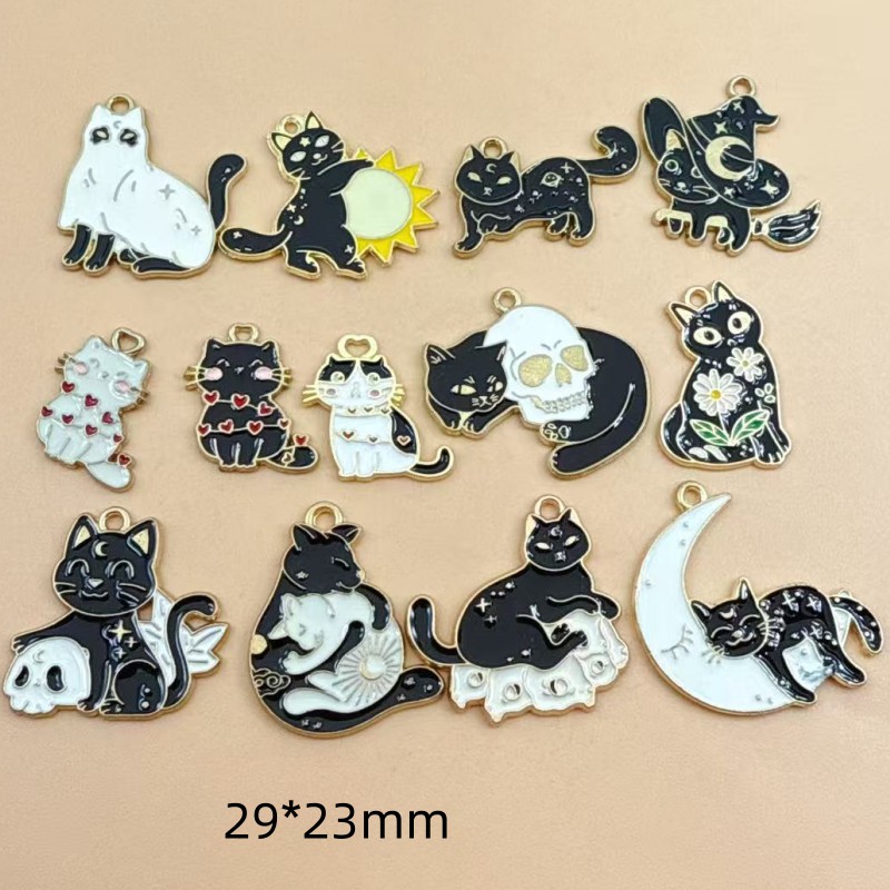 10pcs Original Alloy Enamel Bl - огляд і ціна Jewelry Making Jewelry