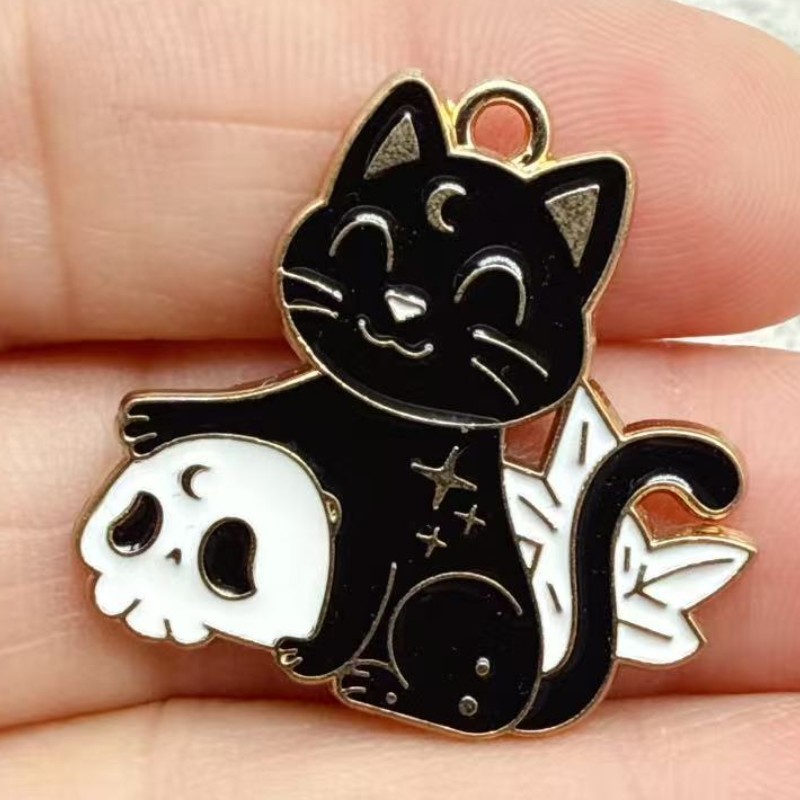 10pcs Original Alloy Enamel Bl - огляд і ціна Jewelry Making Jewelry