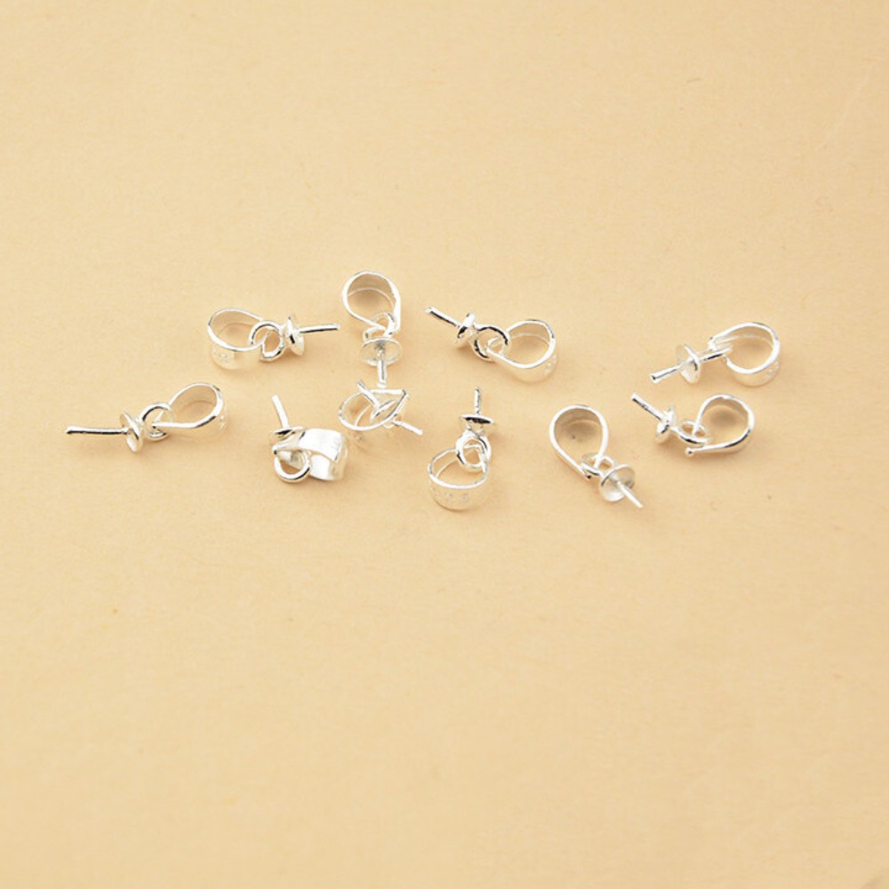 50PCS Silver plated Eye Pins P - огляд і ціна Jewelry Making Silver