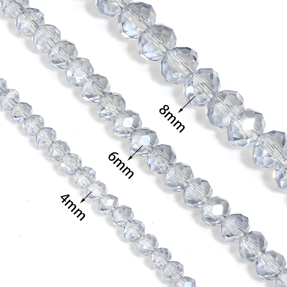 4 6 8mm Faceted Crystal Beads  - огляд і ціна Jewelry Making Light