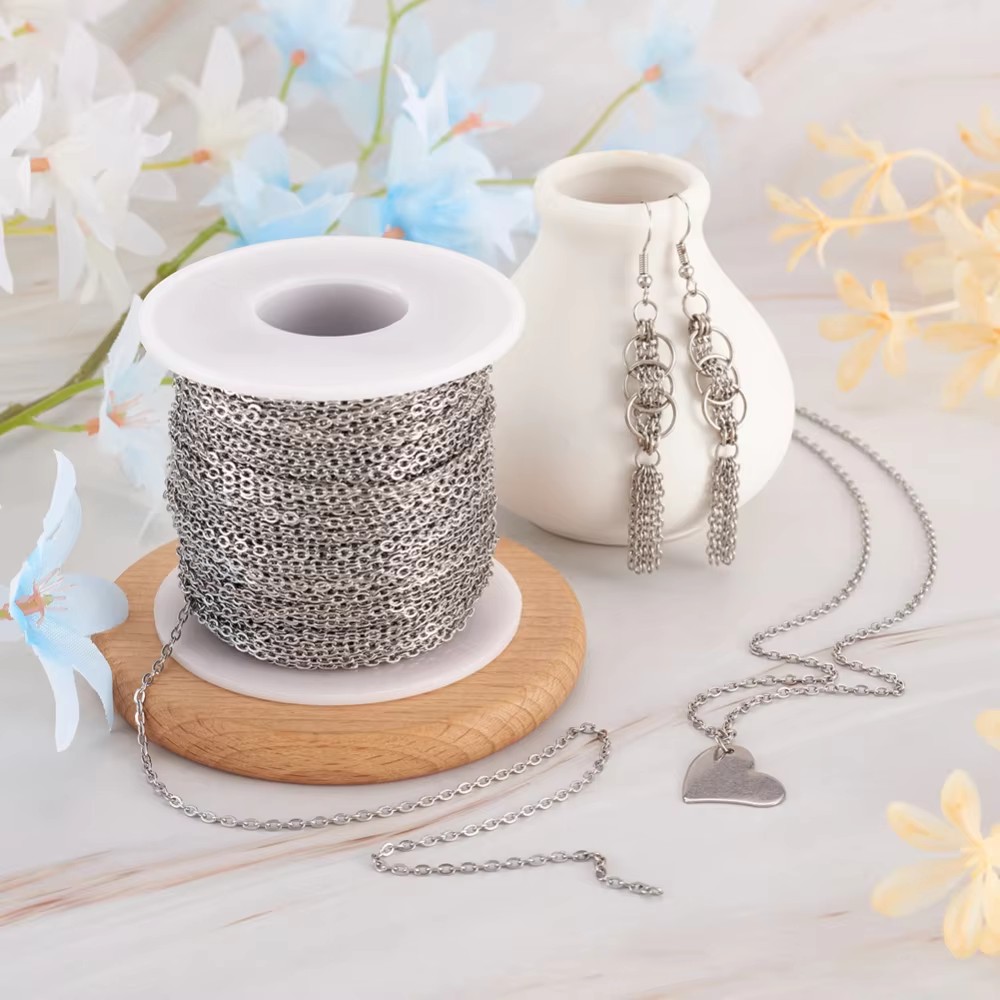 PandaHall 50m/roll Stainless S - огляд і ціна Chain Roll Cable
