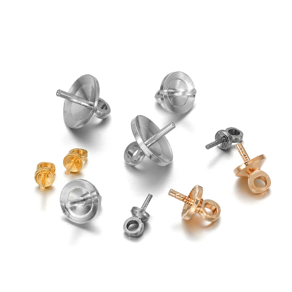 50-100Pcs/Lot Metal Charms Scr - огляд і ціна Jewelry Making Rivets