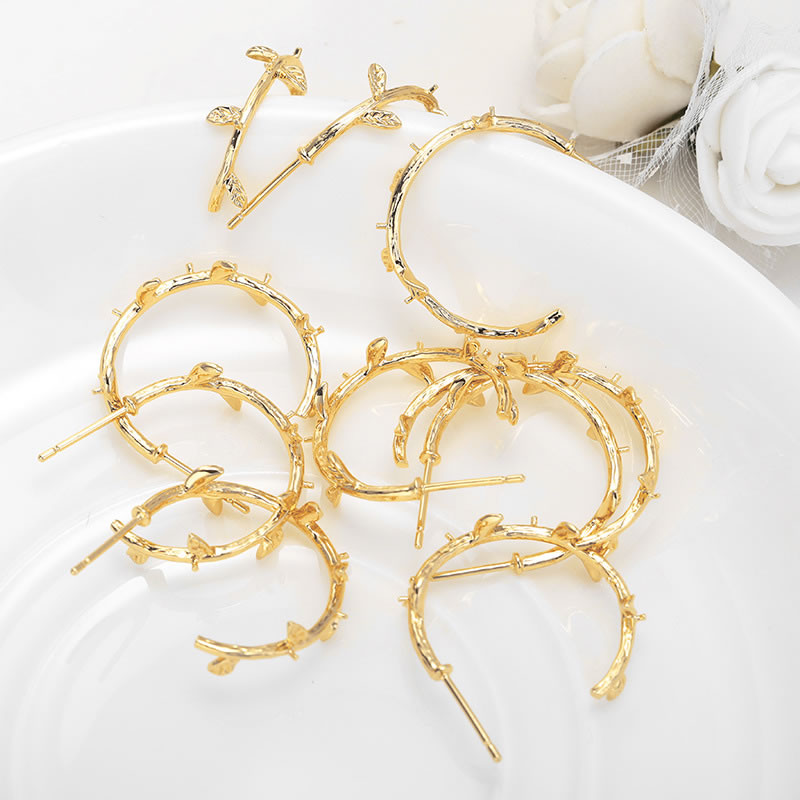 6PCS 18K Gold Color Brass with - огляд і ціна Jewelry Making Set