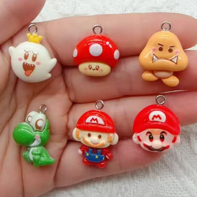 10pcs resin cartoon pendant, D - огляд і ціна Jewelry Making Jewelry