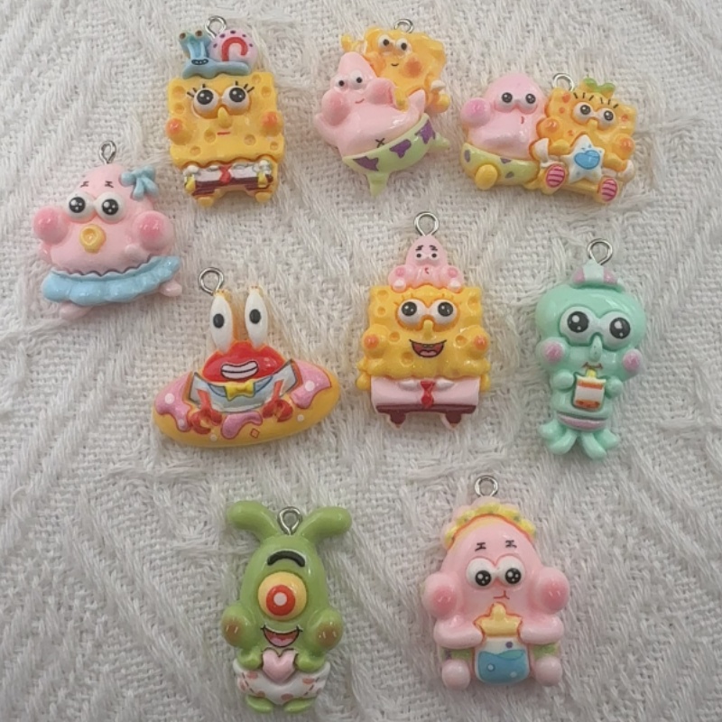 10pcs cartoon resin pendant, D - огляд і ціна Jewelry Making Jewelry