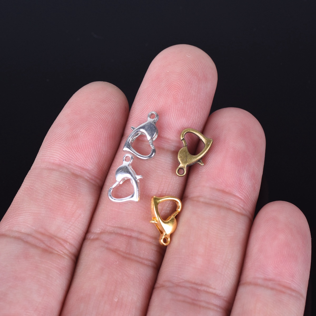 30pcs 12x8mm Gold/Silver/Bronz - огляд і ціна Jewelry Making Silver