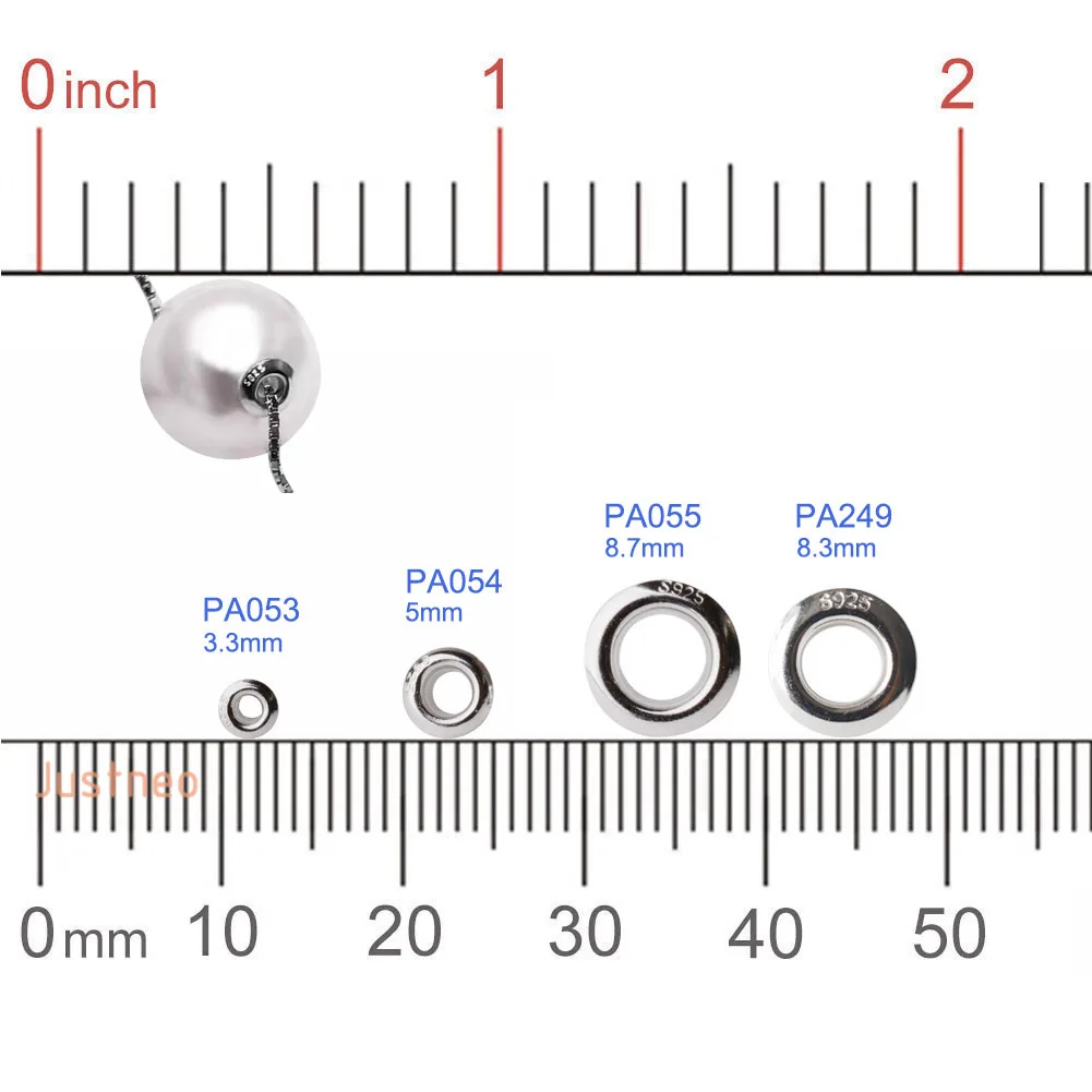 925 Sterling Silver Grommet Ey - огляд і ціна Jewelry Making Rivets