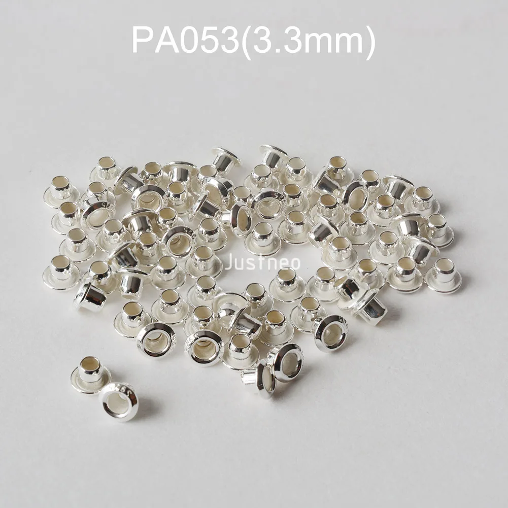 925 Sterling Silver Grommet Ey - огляд і ціна Jewelry Making Rivets