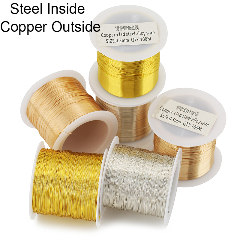 100meters Copper Stainless Ste - огляд і ціна Jewelry Making Equipment