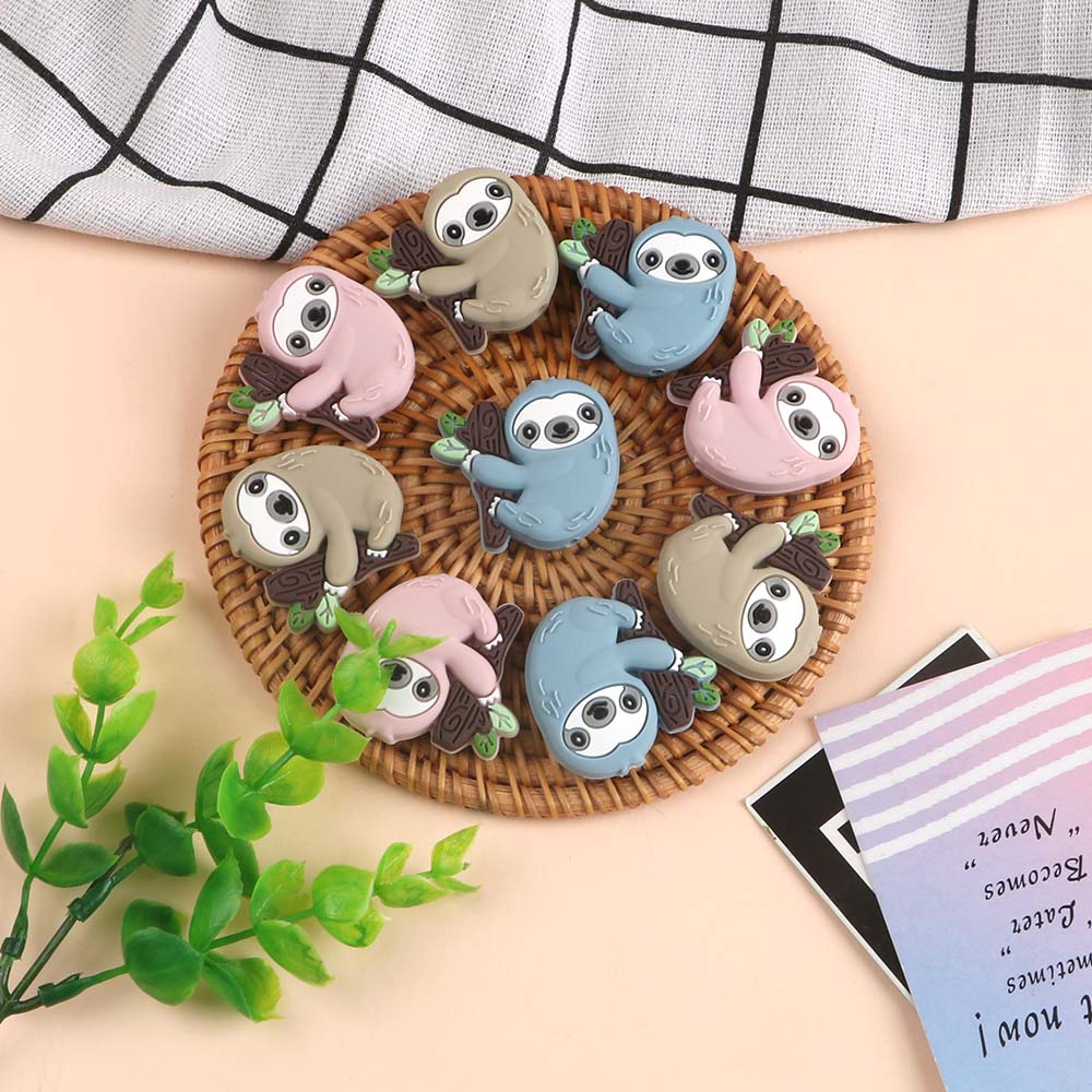 3pc/Lot Cartoon Mini Sloth Sil - огляд і ціна Jewelry Making For Dummies