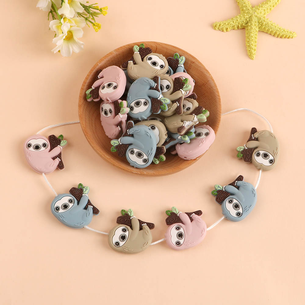 3pc/Lot Cartoon Mini Sloth Sil - огляд і ціна Jewelry Making For Dummies