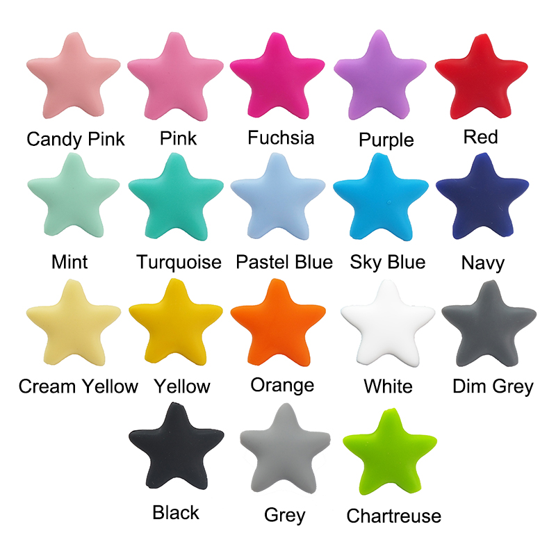 Chengkai 50pcs Silicone Star B - огляд і ціна Jewelry Making For Dummies