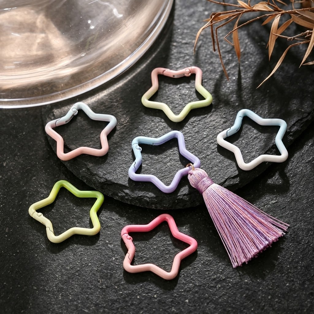 5PCS Gradient Star Shape Sprin - огляд і ціна Jewelry Making Equipment