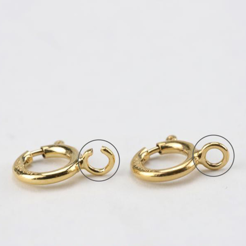 14K Gold Filled Spring Ring Cl - огляд і ціна Jewelry Making Equipment