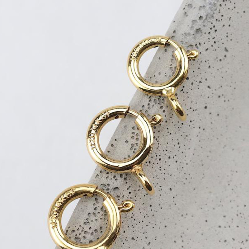 14K Gold Filled Spring Ring Cl - огляд і ціна Jewelry Making Equipment